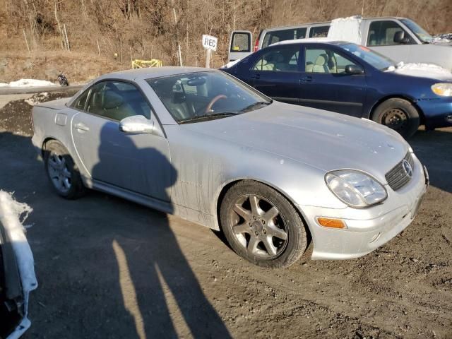 2001 Mercedes-Benz SLK 230 Kompressor