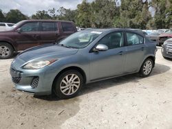 Salvage cars for sale from Copart Ocala, FL: 2012 Mazda 3 I