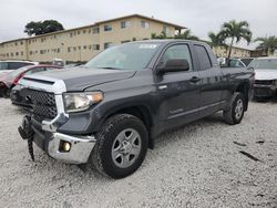 Salvage cars for sale at Opa Locka, FL auction: 2021 Toyota Tundra Double Cab SR