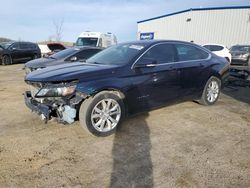 Salvage cars for sale at Mcfarland, WI auction: 2017 Chevrolet Impala LT