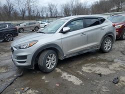 Salvage cars for sale at Ellwood City, PA auction: 2020 Hyundai Tucson SE