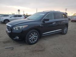 Salvage cars for sale at Chicago Heights, IL auction: 2015 Infiniti QX60