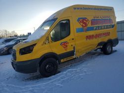 Salvage trucks for sale at Chicago Heights, IL auction: 2018 Ford Transit T-350