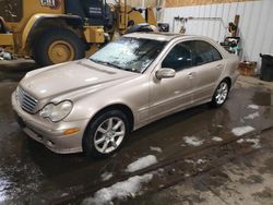 Salvage cars for sale at Anchorage, AK auction: 2005 Mercedes-Benz C 240 4matic