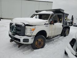 Salvage trucks for sale at West Mifflin, PA auction: 2015 Ford F350 Super Duty