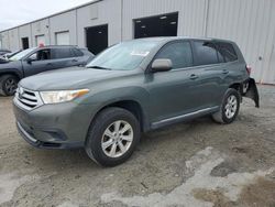 Salvage cars for sale from Copart Jacksonville, FL: 2013 Toyota Highlander Base