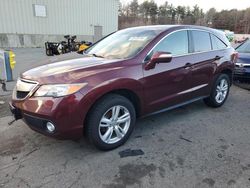 Salvage cars for sale at Exeter, RI auction: 2015 Acura RDX Technology