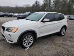 BMW x3 xdrive28i salvage cars for sale: 2013 BMW X3 XDRIVE28I