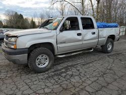 Salvage cars for sale at Portland, OR auction: 2004 Chevrolet Silverado K2500 Heavy Duty