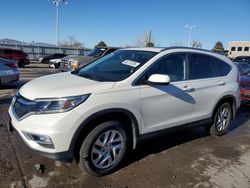 Salvage cars for sale at Littleton, CO auction: 2015 Honda CR-V EXL