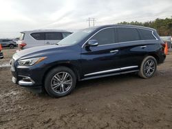 Salvage cars for sale at Greenwell Springs, LA auction: 2019 Infiniti QX60 Luxe