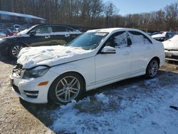 Salvage cars for sale at Baltimore, MD auction: 2013 Mercedes-Benz C 300 4matic