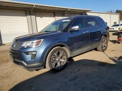 Salvage cars for sale at Grenada, MS auction: 2018 Ford Explorer Platinum