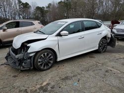 Nissan salvage cars for sale: 2017 Nissan Sentra S