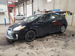 Salvage cars for sale from Copart Blaine, MN: 2012 Toyota Prius