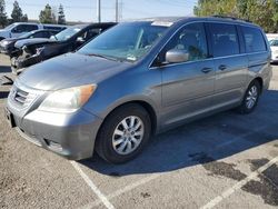 Salvage cars for sale at Rancho Cucamonga, CA auction: 2009 Honda Odyssey EXL