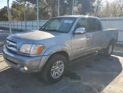 Salvage trucks for sale at Savannah, GA auction: 2006 Toyota Tundra Double Cab SR5