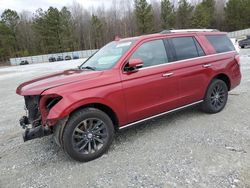 Salvage cars for sale at Gainesville, GA auction: 2019 Ford Expedition Limited