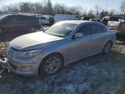 Salvage cars for sale at Chalfont, PA auction: 2012 Hyundai Genesis 3.8L