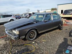 Salvage cars for sale at Hueytown, AL auction: 1989 Chevrolet Caprice Classic Brougham