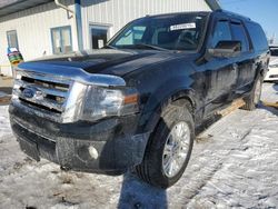 Salvage Cars with No Bids Yet For Sale at auction: 2013 Ford Expedition EL Limited