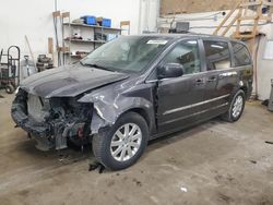 Chrysler Vehiculos salvage en venta: 2015 Chrysler Town & Country Touring