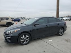 Salvage cars for sale at Grand Prairie, TX auction: 2021 KIA Forte FE