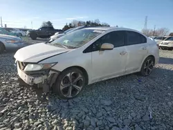 Salvage cars for sale at Mebane, NC auction: 2014 Honda Civic SI