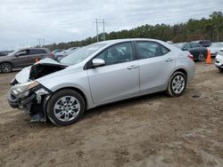 Salvage cars for sale from Copart Greenwell Springs, LA: 2015 Toyota Corolla L