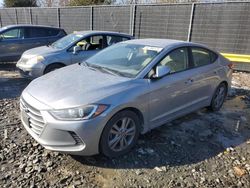 Salvage cars for sale at Waldorf, MD auction: 2017 Hyundai Elantra SE