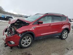 Salvage cars for sale at North Billerica, MA auction: 2017 Ford Escape SE