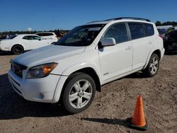 Salvage cars for sale at Houston, TX auction: 2007 Toyota Rav4 Sport