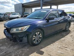 Honda Accord salvage cars for sale: 2015 Honda Accord LX