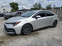 2022 Toyota Corolla SE en venta en Opa Locka, FL