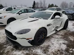 Aston Martin salvage cars for sale: 2016 Aston Martin V8 Vantage S