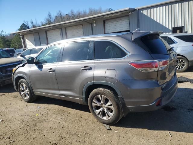 2015 Toyota Highlander XLE