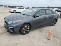 Salvage cars for sale at Houston, TX auction: 2019 KIA Forte FE