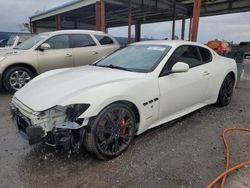 Salvage cars for sale at Riverview, FL auction: 2014 Maserati Granturismo S