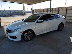 Salvage cars for sale from Copart Anthony, TX: 2017 Honda Civic EX