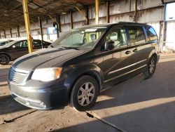 Salvage cars for sale at Phoenix, AZ auction: 2012 Chrysler Town & Country Touring