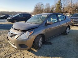 Salvage cars for sale from Copart Concord, NC: 2016 Nissan Versa S