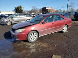 Salvage cars for sale at New Britain, CT auction: 2002 Toyota Camry LE