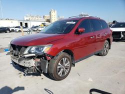 Nissan Pathfinder salvage cars for sale: 2017 Nissan Pathfinder S