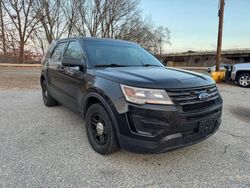 Salvage cars for sale from Copart North Billerica, MA: 2017 Ford Explorer Police Interceptor