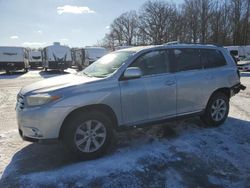 Vehiculos salvage en venta de Copart Glassboro, NJ: 2012 Toyota Highlander Base