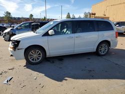 Dodge Grand Caravan sxt salvage cars for sale: 2018 Dodge Grand Caravan SXT