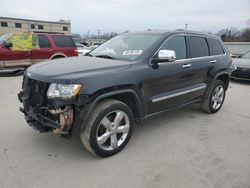 Salvage cars for sale at Wilmer, TX auction: 2012 Jeep Grand Cherokee Overland