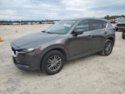 Salvage cars for sale at Houston, TX auction: 2017 Mazda CX-5 Touring