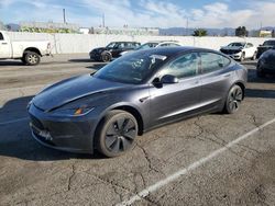 Salvage cars for sale at Van Nuys, CA auction: 2024 Tesla Model 3