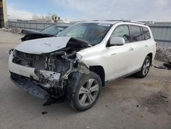 Salvage cars for sale at Kansas City, KS auction: 2013 Toyota Highlander Limited